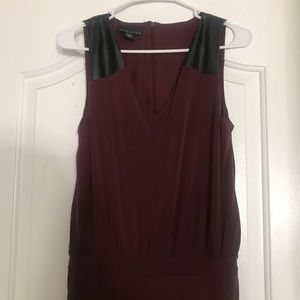 Maroon jumpsuit